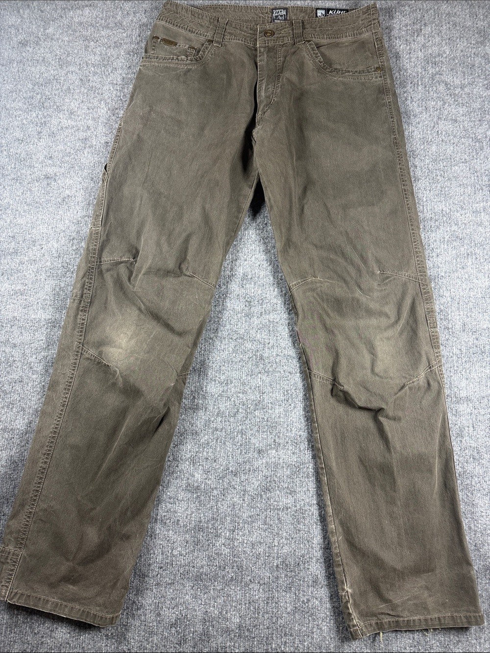 Kuhl Mens Revolvr Cargo Pants Vintage Patina Dye Hiking